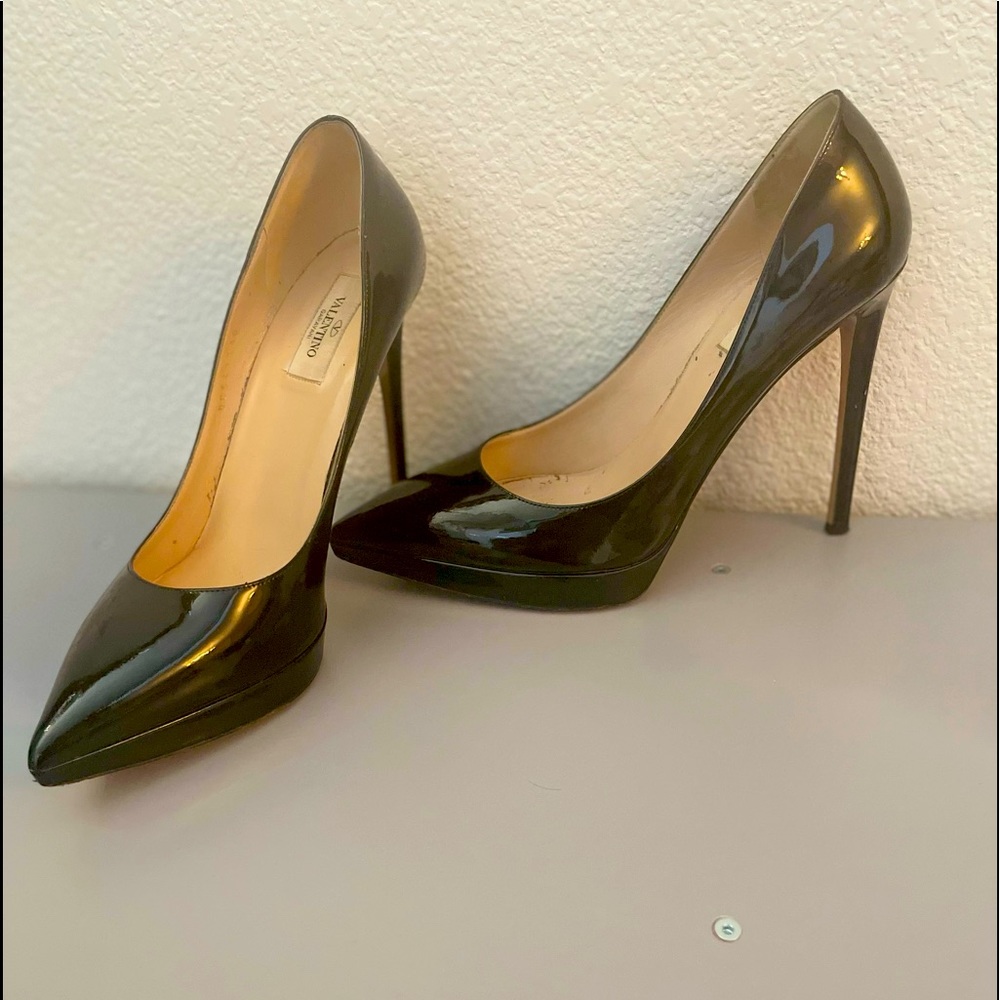 Valentino patent pumps
